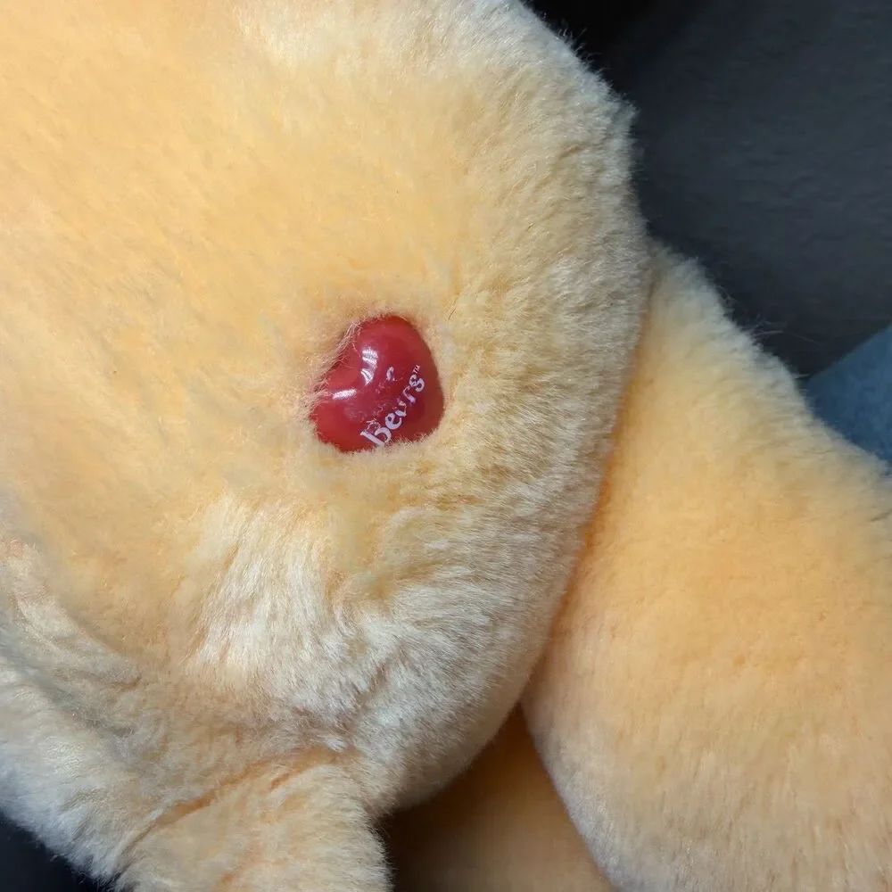 Just Play~Care Bears 2003 Yellow Flowers Hearts 13